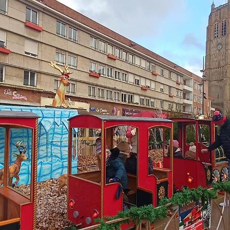 Maison De Ville Restylee Avec Jardin, Proche Gare Dunkirk Exterior foto