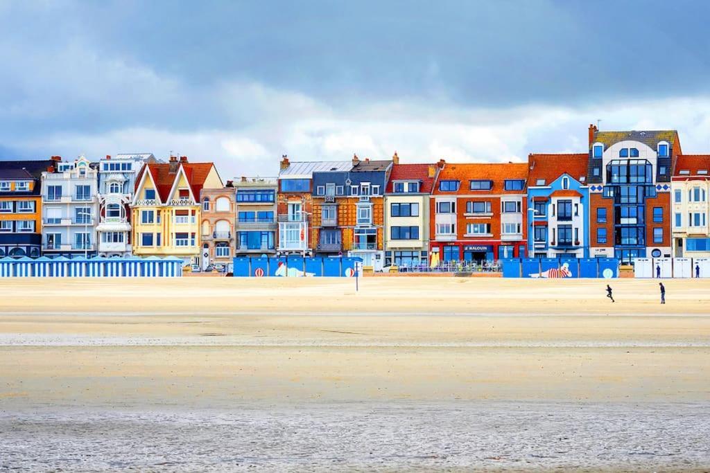 Maison De Ville Restylee Avec Jardin, Proche Gare Dunkirk Exterior foto